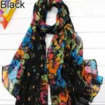 Women Floral Pattern scarf