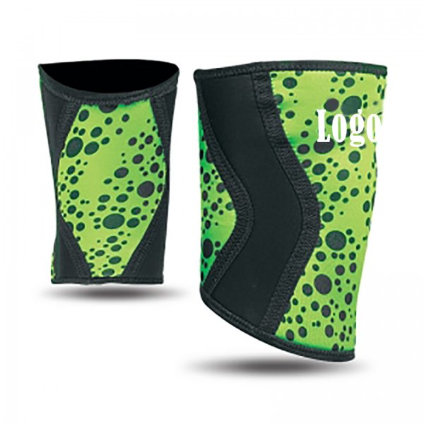 Green-Sublimation-Knee-Sleeve
