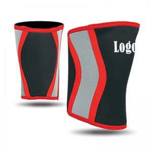 Red & Black-Knee-Sleeves