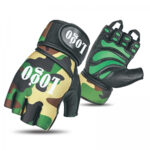 Weightlifting Green Camo Gloves