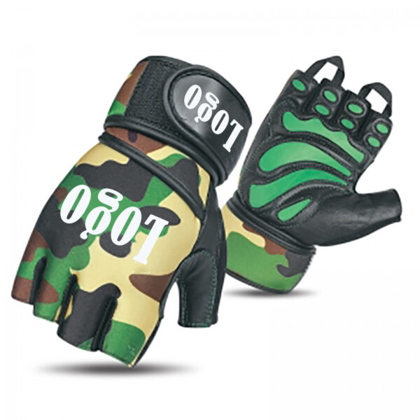 Weightlifting-Green-Camo-Gloves