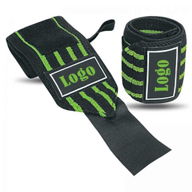 Weightlifting-Wrist-Wraps-Green